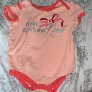 Baby girl onesie
